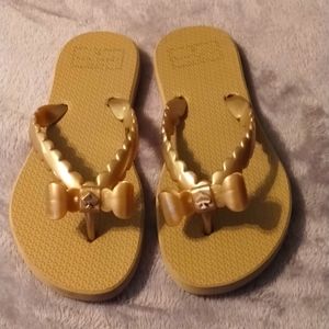 kate spade gold sandals